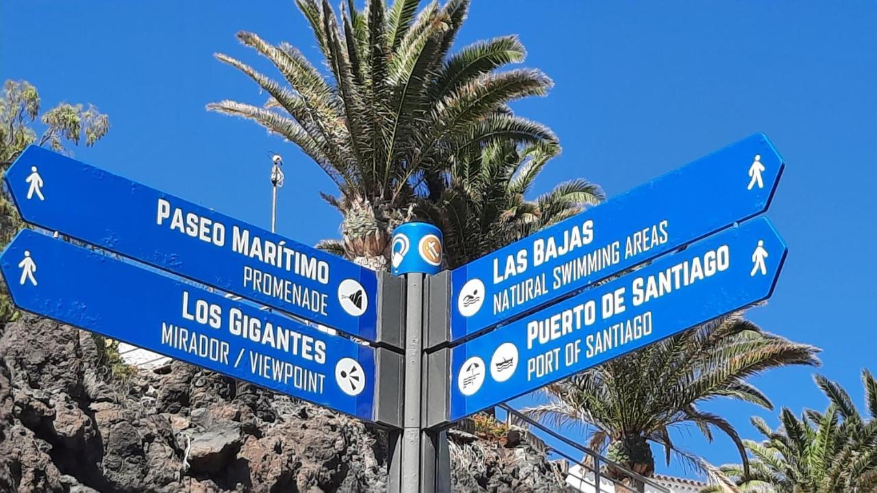 Atlantico 24 Daire Puerto de Santiago  Dış mekan fotoğraf
